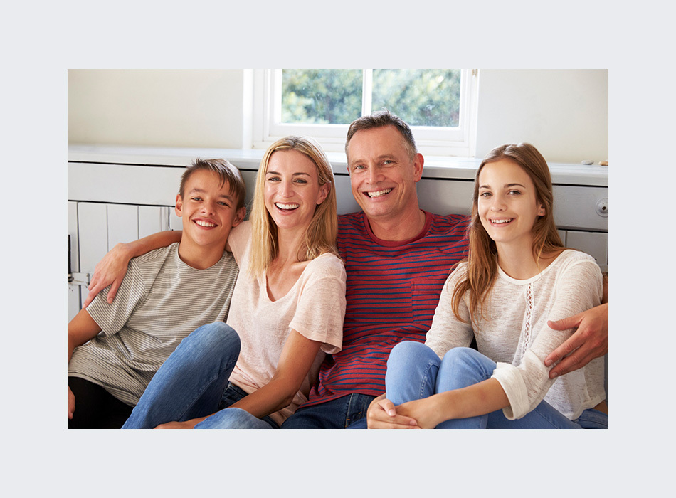 Family photograph portman smile clinic 1